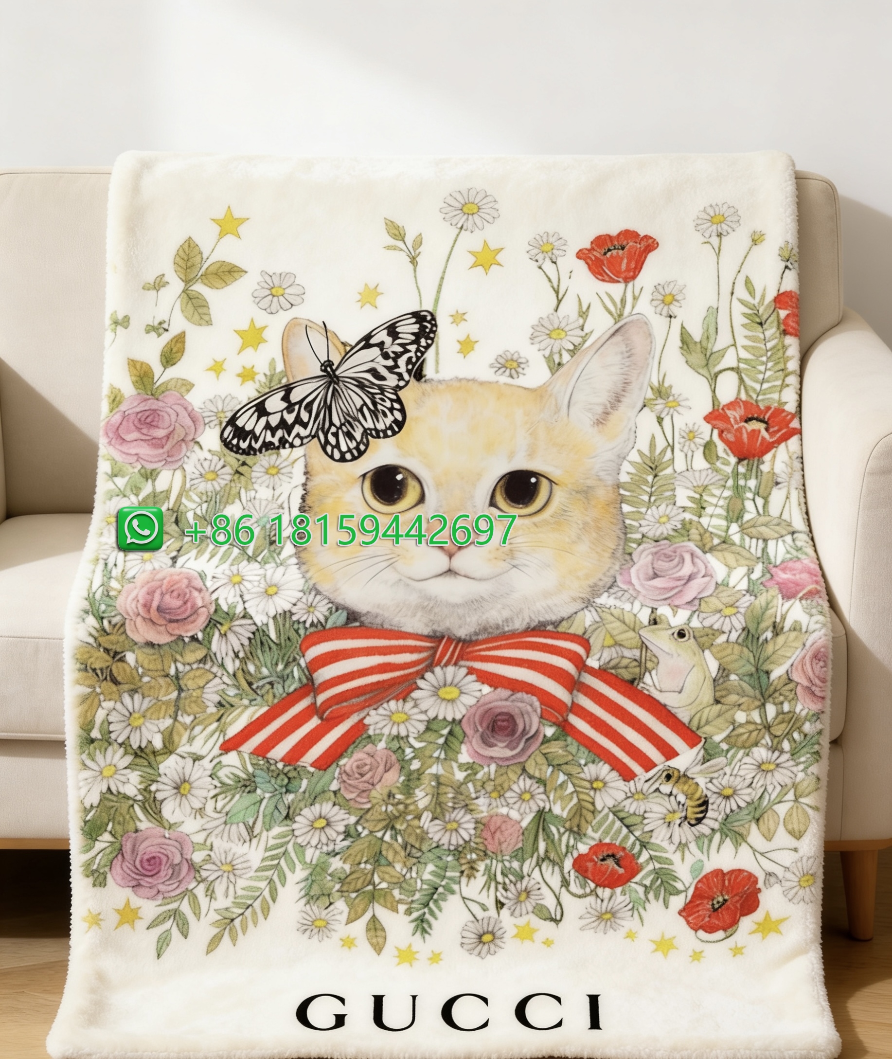 Gucci Throw Blankets